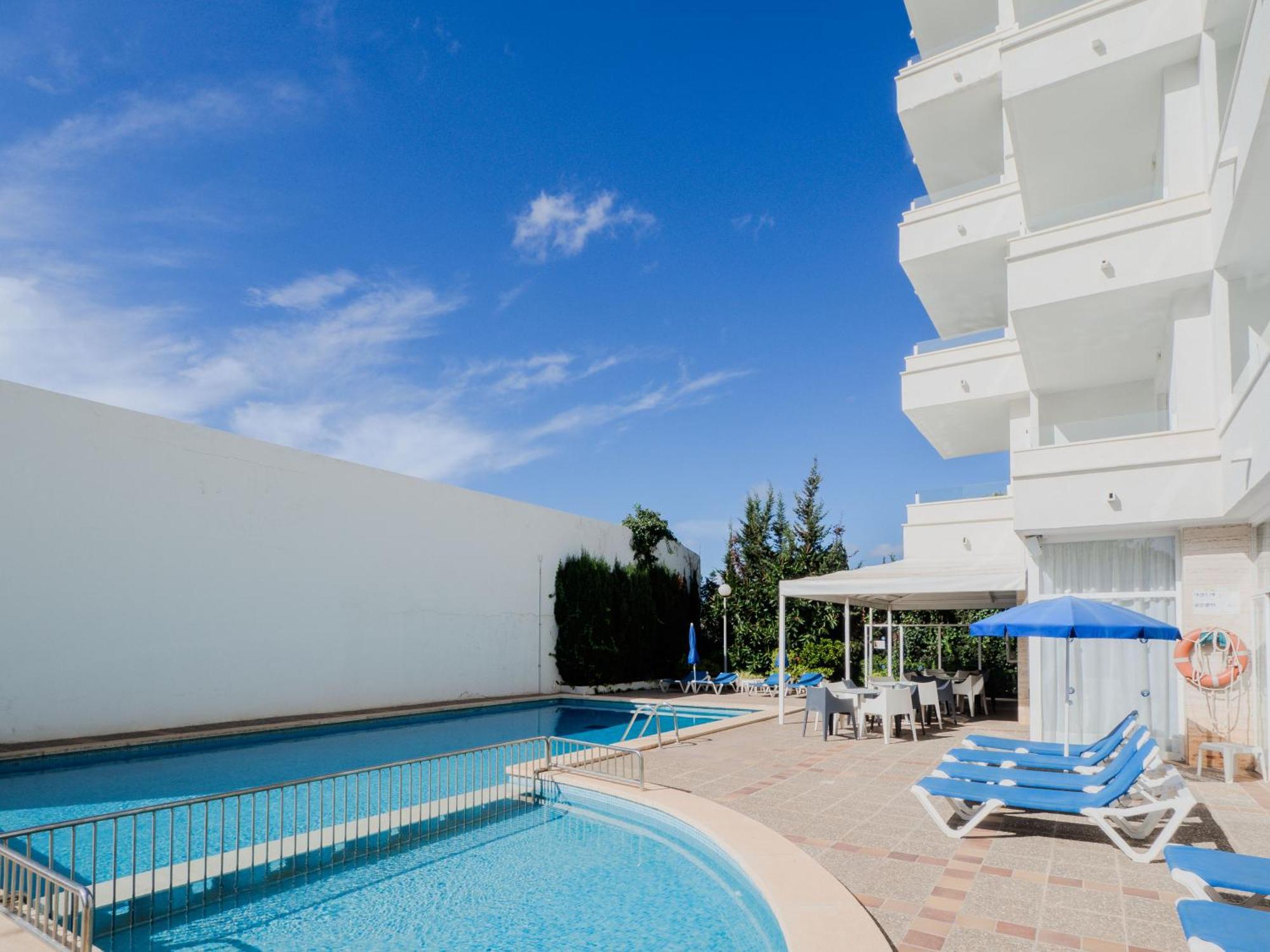 Apartamentos La Santa Maria カラ・ミラー エクステリア 写真